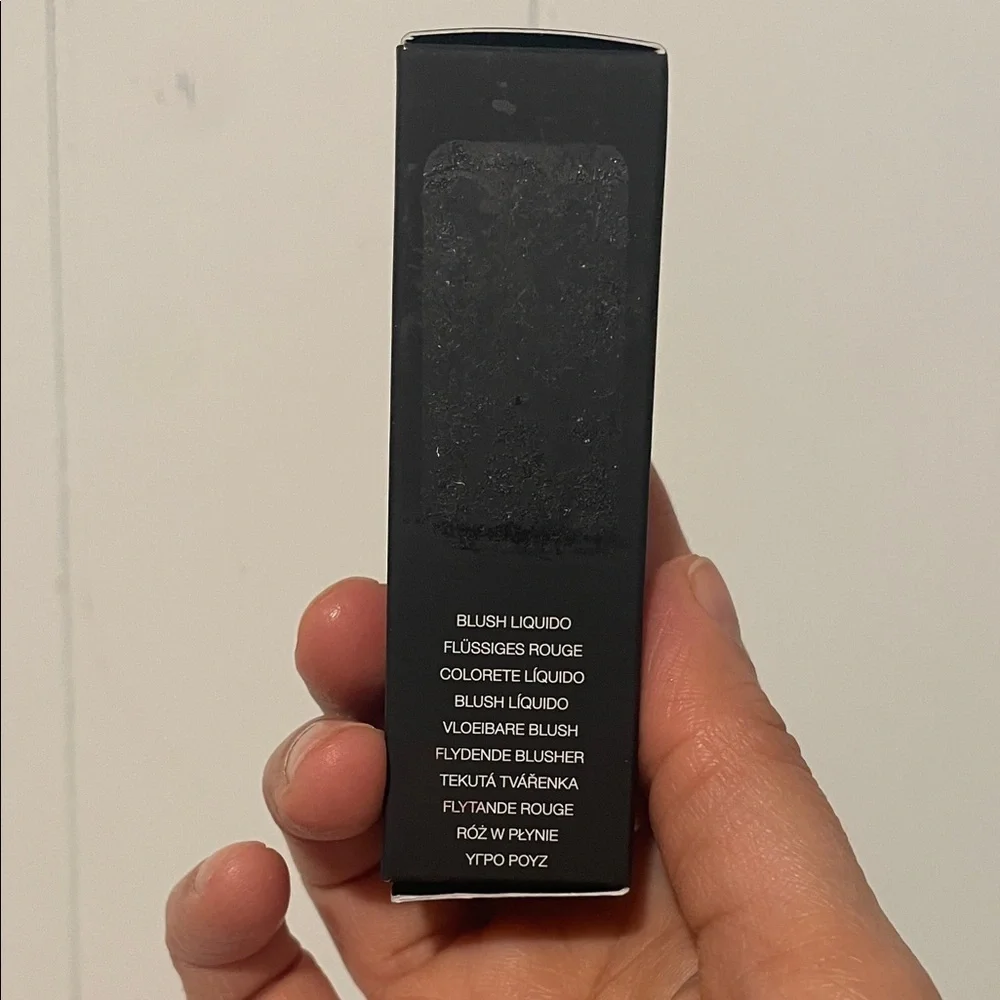 NARS Afterglow Liquid Blush in Black Packaging